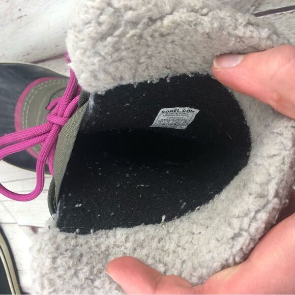 Sorel Winter Carnival Green Winter Boots Women's Sz 8 - Picture 9 of 12